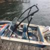 Big Air Ice Wakeboard Tower (Black Powder Coat) - Universal, Collapsible Boat Wake Tower - Accommodates 62" - 103" Mounting Width - 16' or Longer Boat Compatible view 3