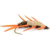 Double Bead Peacock Stonefly Nymph with Amber Biot Legs Fly Fishing Flies - Trout and Bass Wet Fly Pattern - 6 Flies Hook Size 12 view 2