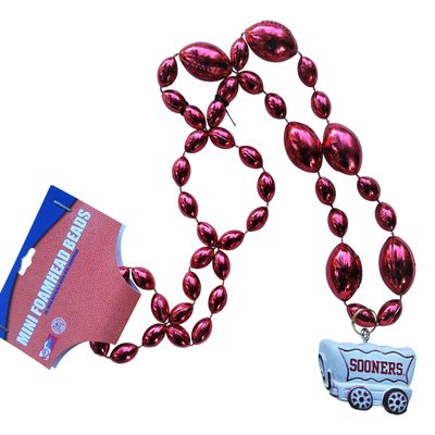 Oklahoma Sooners Foamhead Fan Beads