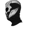 INN Fabric Ghost Mask Balaclava Skull Hood White view 3