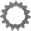 Cicli Bonin Unisex's Fac Miche Pinions Pista Steel 17 Teeth Ring, Silver, One Size view 1