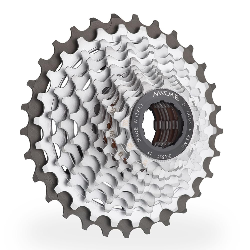 Miche Unisex's Light Primato 11 Speed Cassette, Silver, 16/27