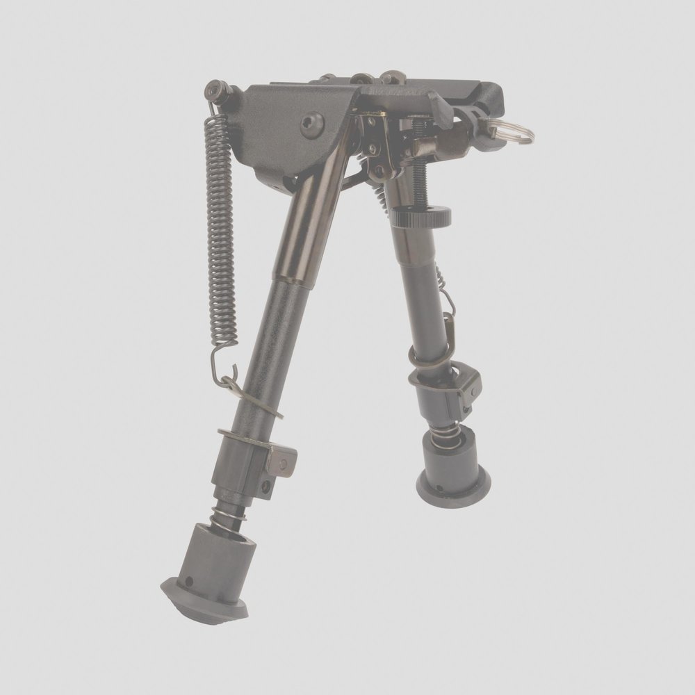 Allen Bozeman Bipod with Sling Swivel Mount, 6 to 9",Black