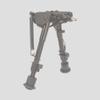 Allen Bozeman Bipod with Sling Swivel Mount, 6 to 9",Black view 1