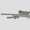 Allen Bozeman Bipod with Sling Swivel Mount, 6 to 9",Black view 2
