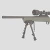 Allen Bozeman Bipod with Sling Swivel Mount, 6 to 9",Black view 3
