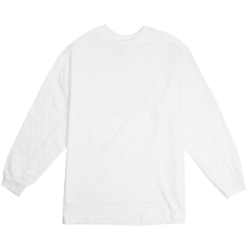AlStyle Apparel AAA Plain Blank Men's Long Sleeve T-Shirt Style 1304 Crew Tee
