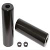 Lowrider Alloy Pegs T/Less Fits 3/8" or 14mm W=1 1/2" L=4 1/2" Black. view 1