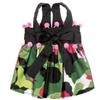 Dog in the Closet, The Sasha Floral with Pom Poms Dog Harness Dress view 2