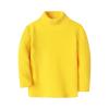 Mud Kingdom Girls Shirts Fleece Turtleneck Base Tops Plain 3T Yellow view 1