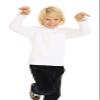 Mud Kingdom Girls Shirts Fleece Turtleneck Base Tops Plain 3T Yellow view 4