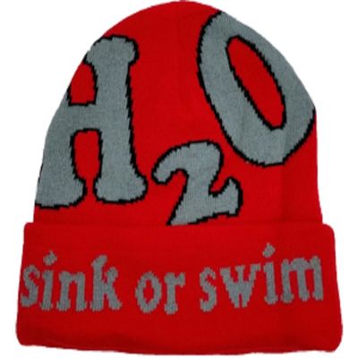 1Line Sports H2O Swim Beanie (Red)