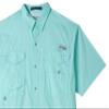 Columbia Men's Standard Bonehead Short Sleeve Shirt, Gulf Stream, Medium view 4