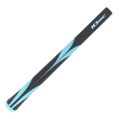 IOMIC Grip, Opus Grip, Sticky Opus Black, 1.8, Wood & Iron Grip (M60 with Backline), Sticky Opus Black, 1.8, Black x Sky Blue