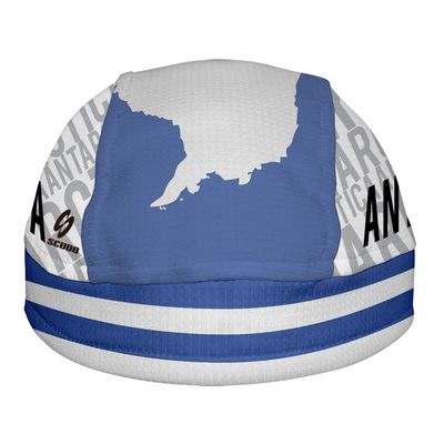 Antarctica Flag ScudPro Skullcap White