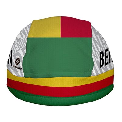 Benin Flag ScudPro Skullcap White
