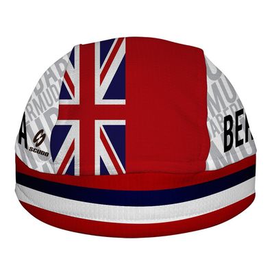 Bermuda Flag ScudPro Skullcap White