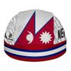 Nepal Flag ScudPro Skullcap White view 1