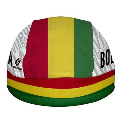 Bolivia Flag ScudPro Skullcap White