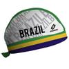 Brazil Flag ScudPro Skullcap White view 2