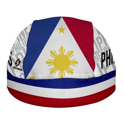 ScudoPro Philippines Flag ScudPro Skullcap White