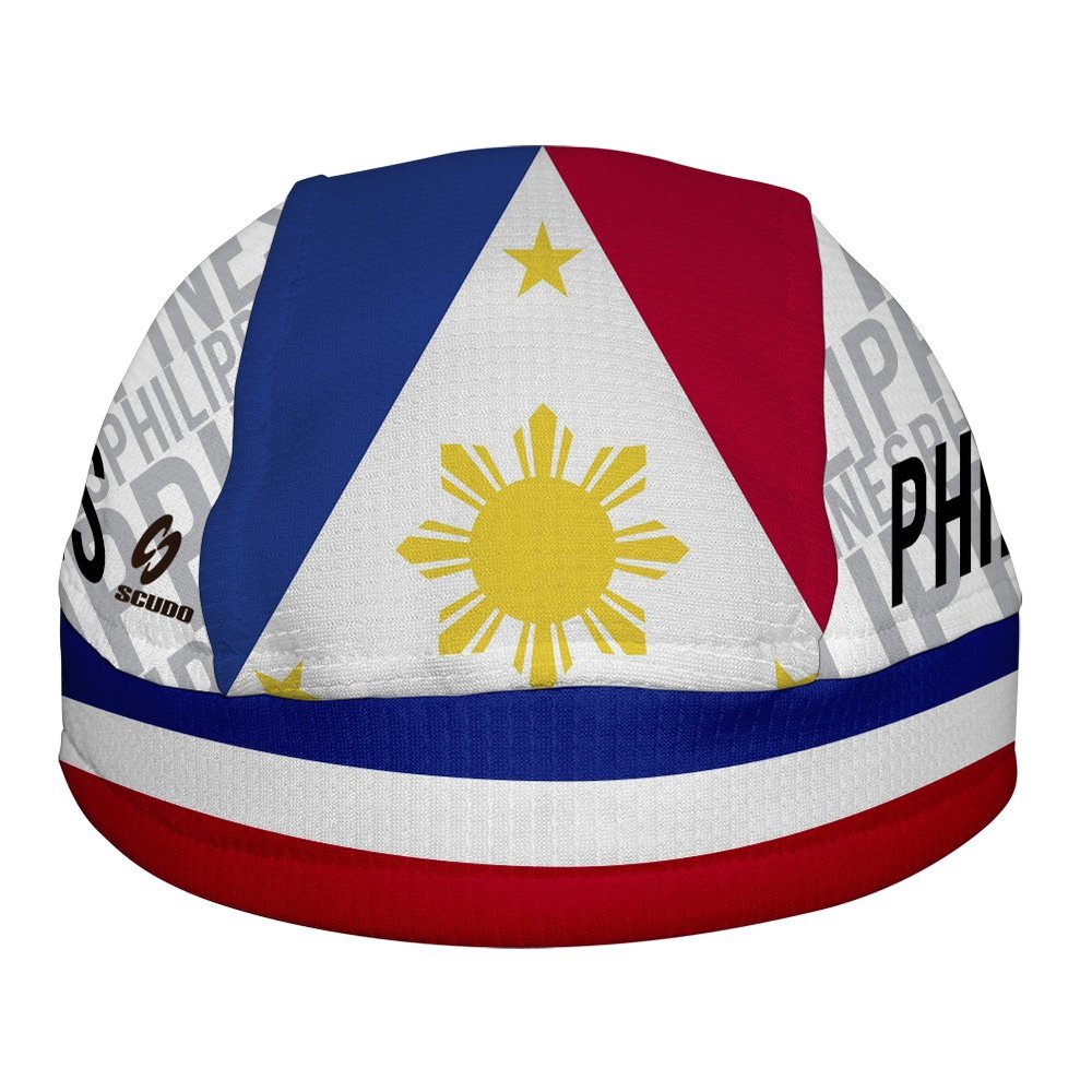 ScudoPro Philippines Flag ScudPro Skullcap White