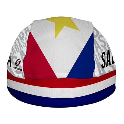 Saba Flag ScudPro Skullcap White