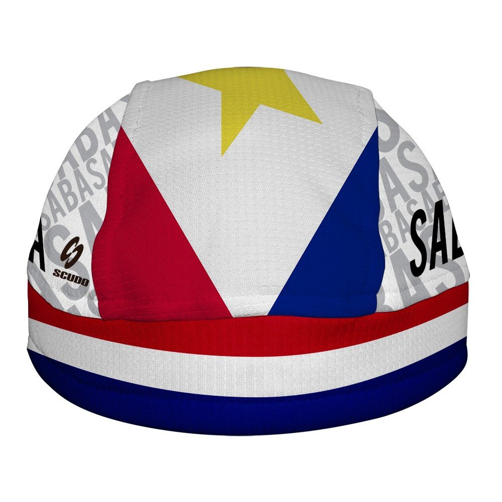 Saba Flag ScudPro Skullcap White