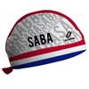 Saba Flag ScudPro Skullcap White view 2