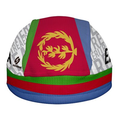 Eritrea Flag ScudPro Skullcap White