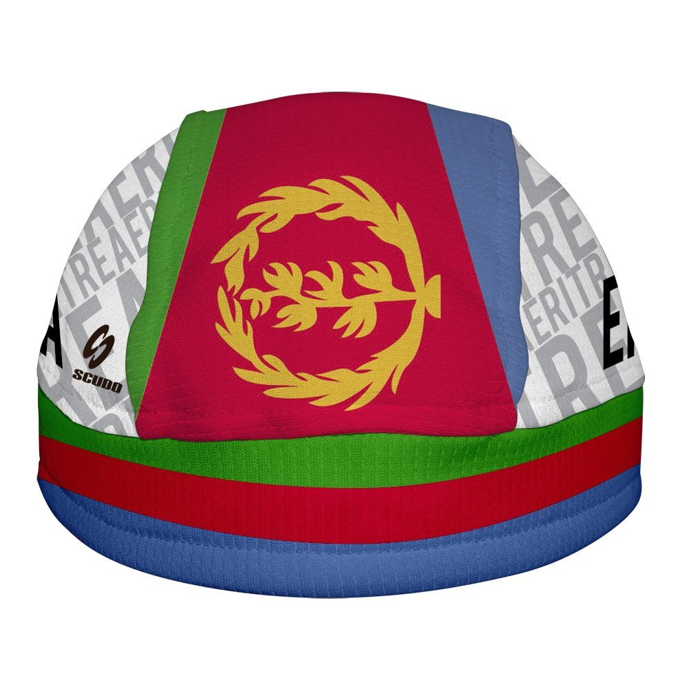 Eritrea Flag ScudPro Skullcap White