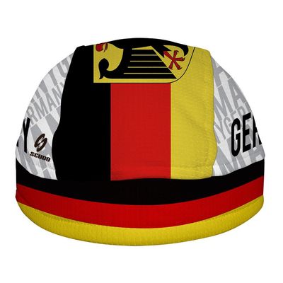 ScudoPro Germany Flag ScudPro Skullcap White