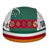 Turkmenistan Flag ScudPro Skullcap White view 1