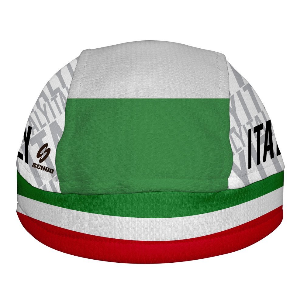 ScudoPro Italy Flag ScudPro Skullcap White