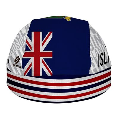 Virgin Islands - UK Flag ScudPro Skullcap White