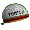 Zambia Flag ScudPro Skullcap White view 2