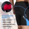 Santic Cycling Men's Shorts Biking Bicycle Bike Pants Half Pants 4D Coolmax Padded Blue XS view 3