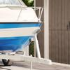 vidaXL Trailer Winch Stand, Steel Boat Trailer Winch Post, Adjustable Trailer Winch Post, Weight Capacity of 2200 lb view 2