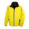 Result Mens Core Printable Softshell Jacket (2XL) (Yellow / Black) view 1
