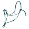Weaver Leather Silvertip Four Knot Rope Halter, Blue/Black, Large,35-9556-C2 view 1
