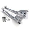 XKH- Chromed Brake Clutch Hand Levers Compatible with 2008-2013 Touring and Trike 2014-later FLHR and FLHRC (DOES NOT fit models equipped with hydraulic clutch [B019RBMCSU] view 2
