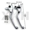 XKH- Chromed Brake Clutch Hand Levers Compatible with 2008-2013 Touring and Trike 2014-later FLHR and FLHRC (DOES NOT fit models equipped with hydraulic clutch [B019RBMCSU] view 3