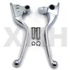 XKH- Chromed Brake Clutch Hand Levers Compatible with 2008-2013 Touring and Trike 2014-later FLHR and FLHRC (DOES NOT fit models equipped with hydraulic clutch [B019RBMCSU] view 4