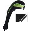 Andux 3 Pack Long Neck Golf Hybrid Club Head Covers Dial No. Tag CTMT-01 Black/Green view 4