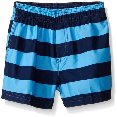 Kanu Surf Baby Troy Quick Dry Beach Swim Trunk, Troy Navy/Blue, 24 Months