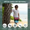 Kanu Surf Little Boys Reflection Quick Dry Beach Swim Trunk, Reflection Aqua, Large (7) view 2