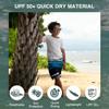 Kanu Surf Little Boys Reflection Quick Dry Beach Swim Trunk, Reflection Navy, Small (4) view 2