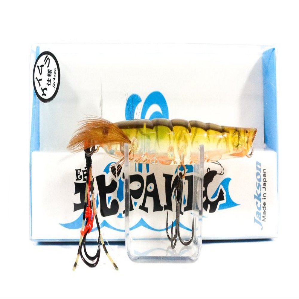 Jackson Pencil Bait Shrimp Panic 2.8 inches (70 mm), 0.1 oz (4 g), Wild Shrimp WDS Lure