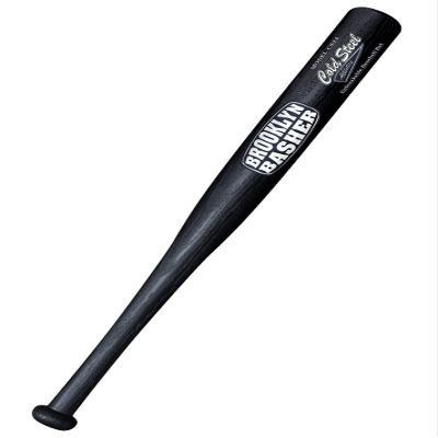 Cold Steel 92BSBZ Brooklyn Basher Mini Baseball Bat (24-Inch, Black)