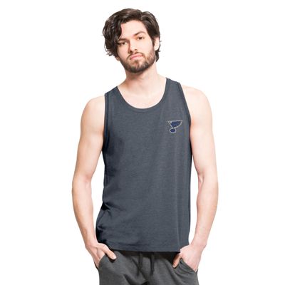 '47 NHL St. Louis Blues Men's Overload Tank Top, Small, Shift Navy